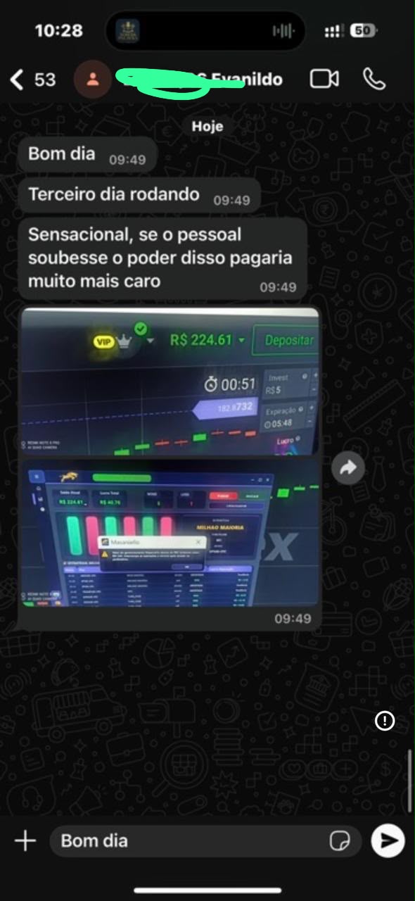 Feedback recente de cliente do Strategy Evo em 2026